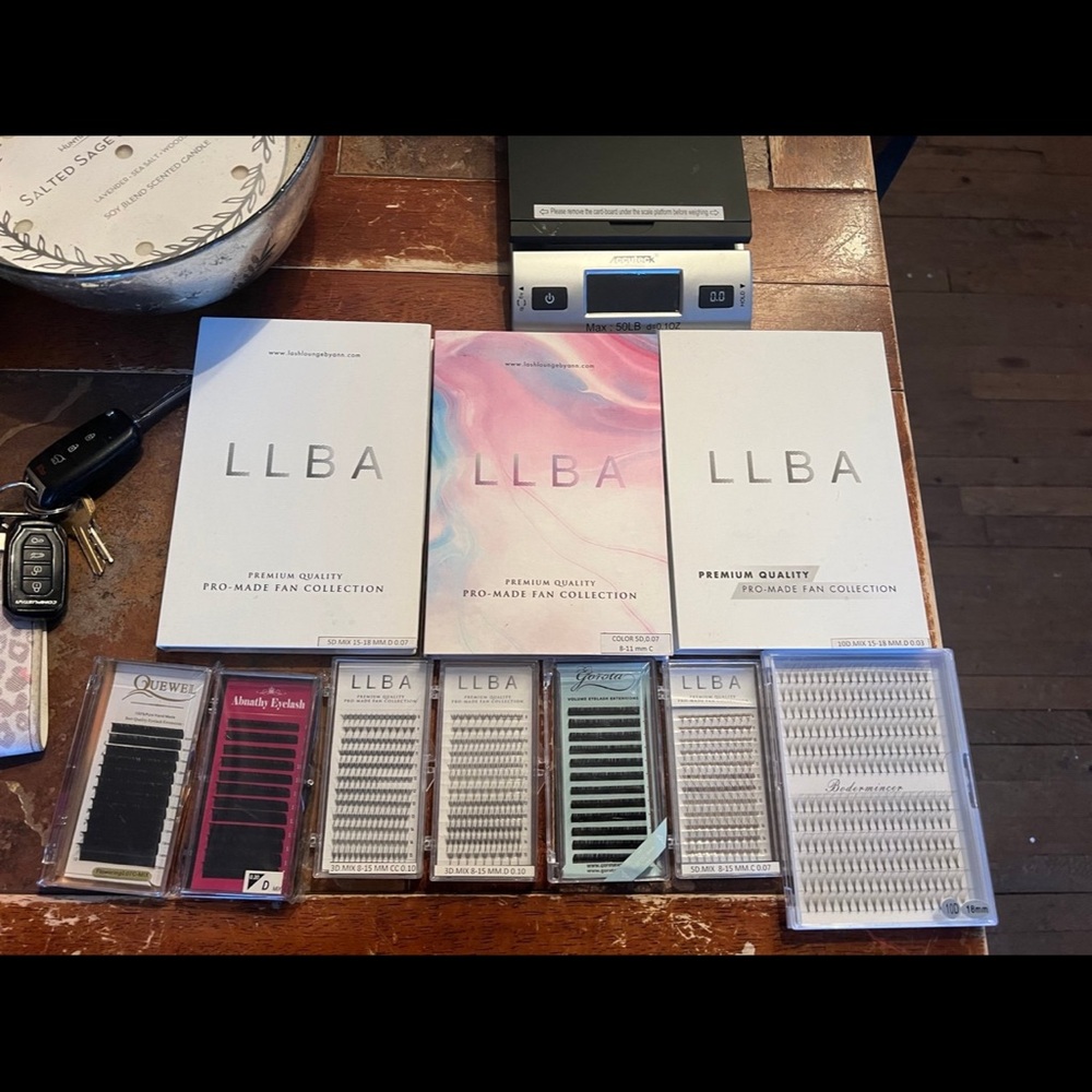 LLBA Pro-Made Fan Collection Huge LASH LOT